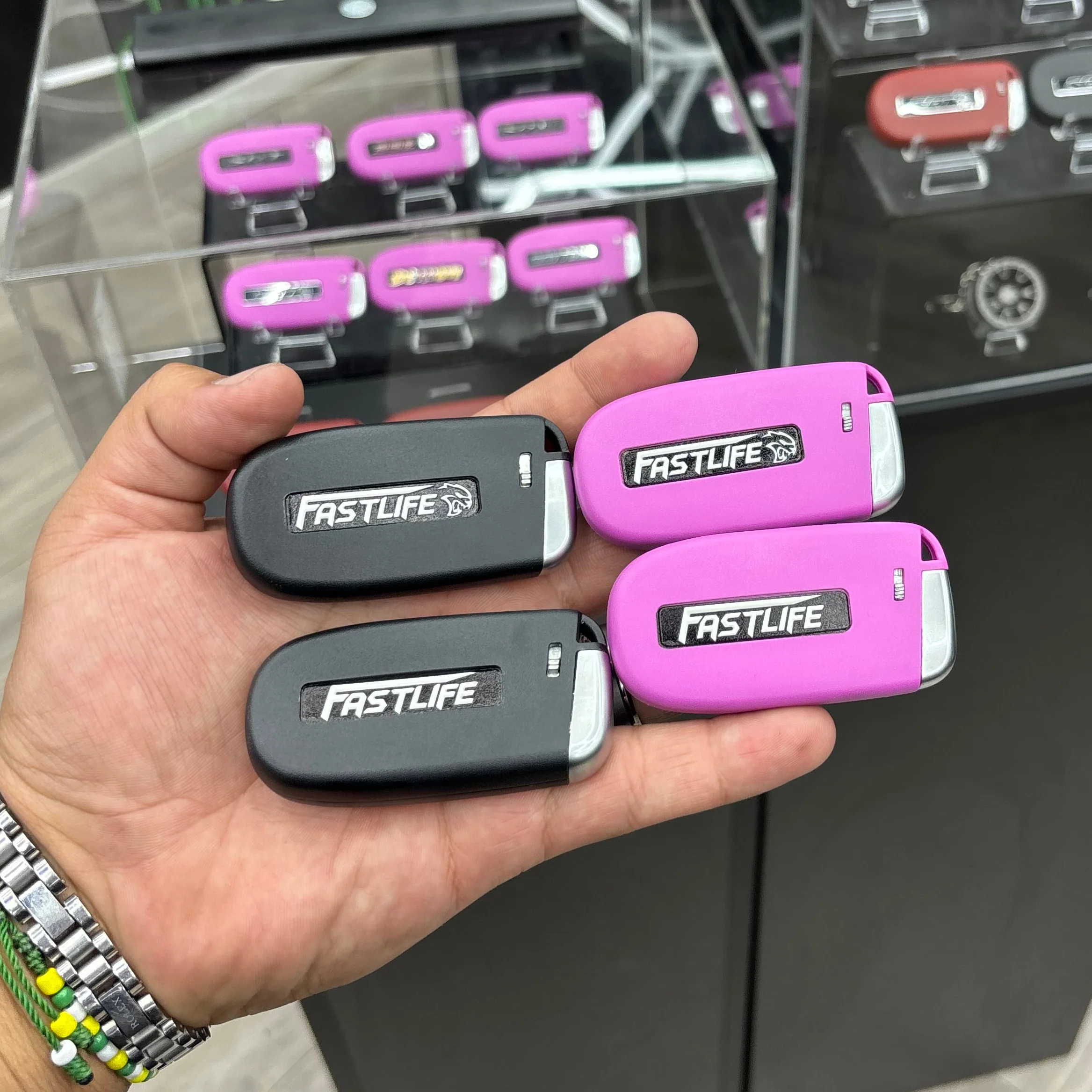 Custom Dodge Key Fob Shell – Personalized Colors & Styles | Fits Charger, Challenger, Durango & More - Image 3
