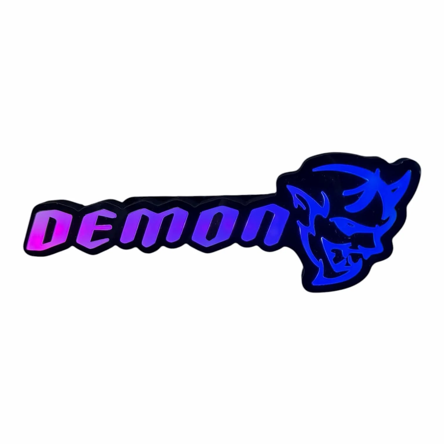 LED Demon Grille Badge – Light-Up Emblem (Demon Style) - Image 5