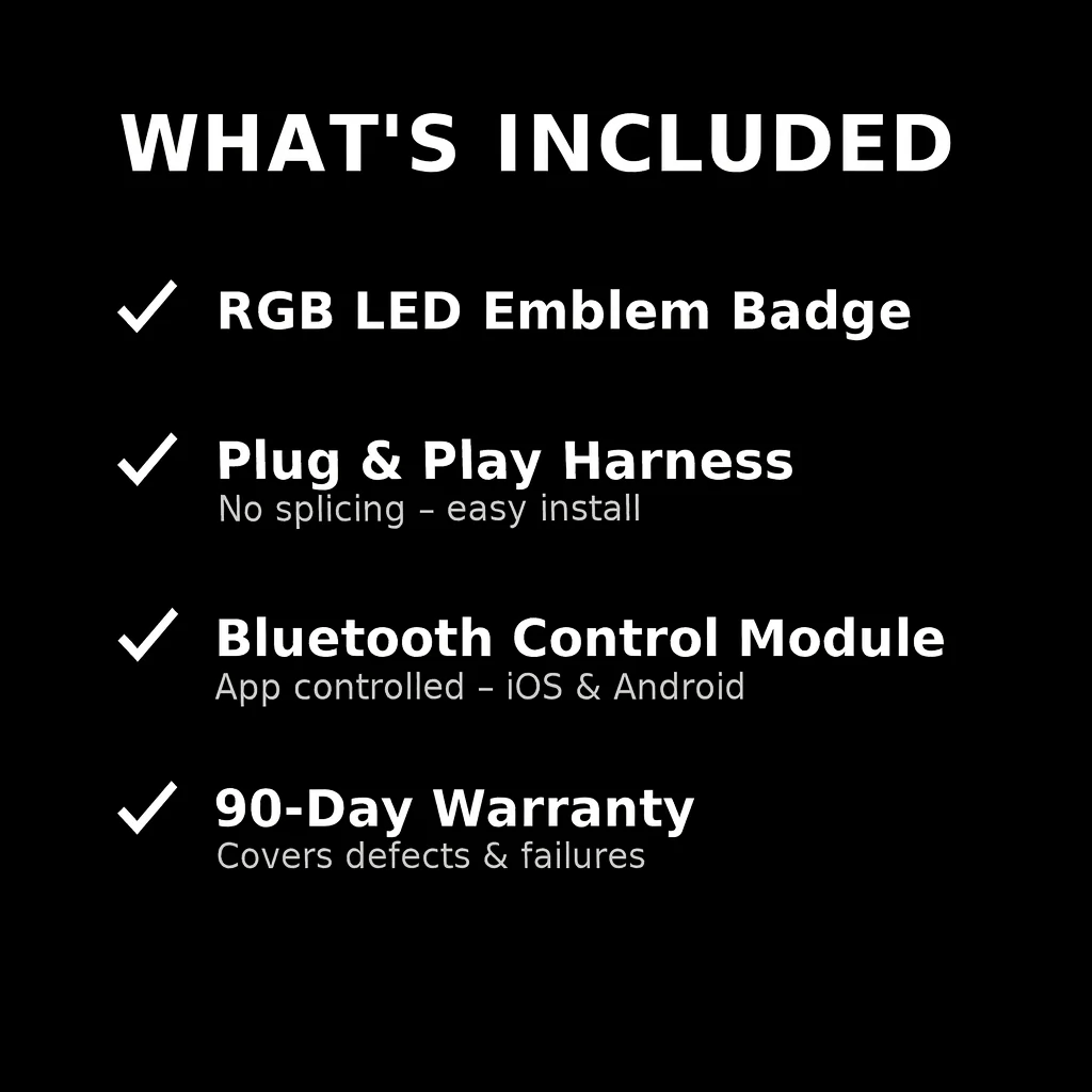 SRT Hellcat LED Badge - Image 3