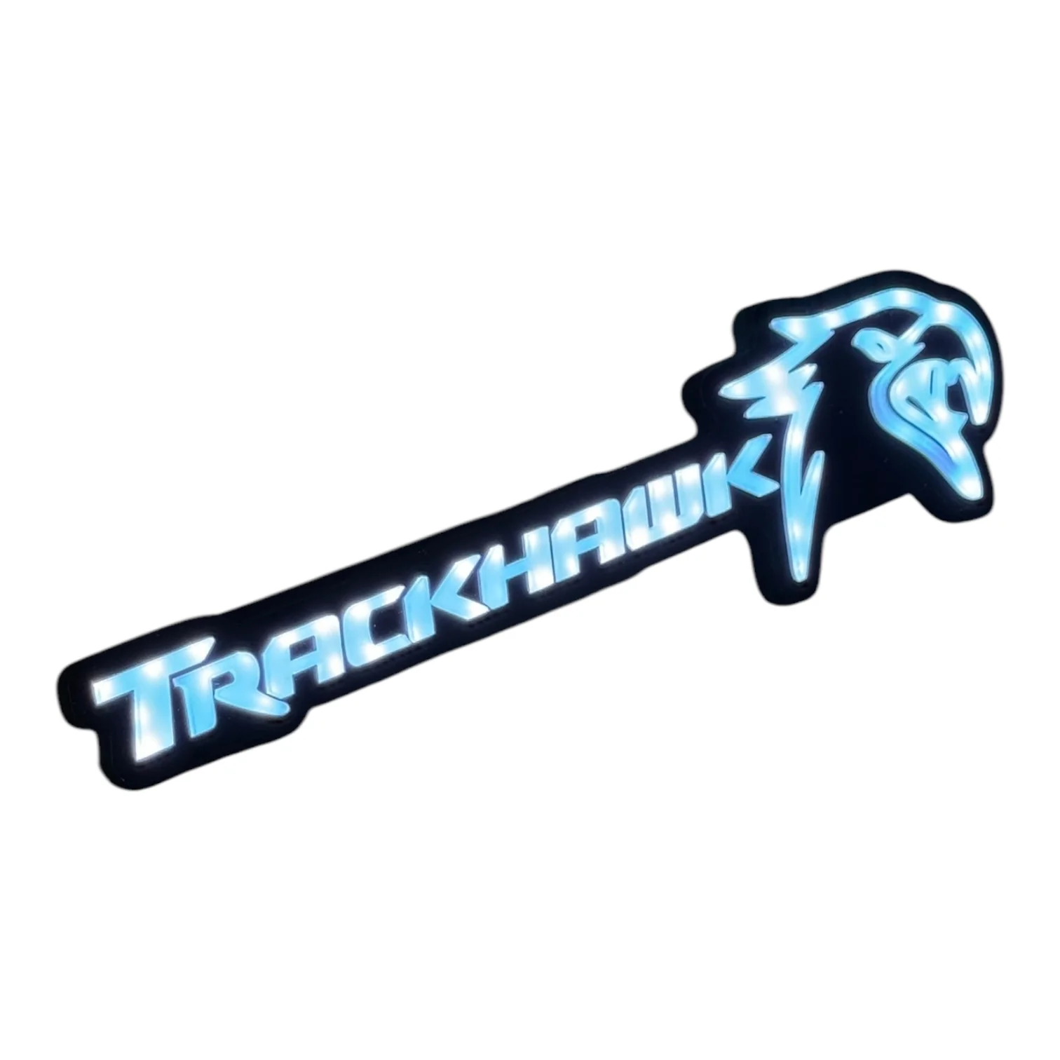 LED Trackhawk Grille Badge Decoration – Light-Up Emblem for Jeep Trackhawk - Image 4