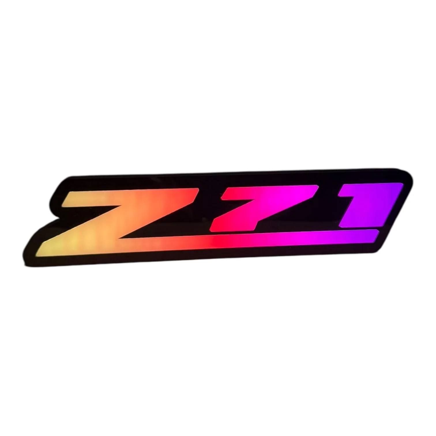 LED Z71 Grille Badge Decoration – RGB Light-Up Emblem for Chevy Trucks - Image 4