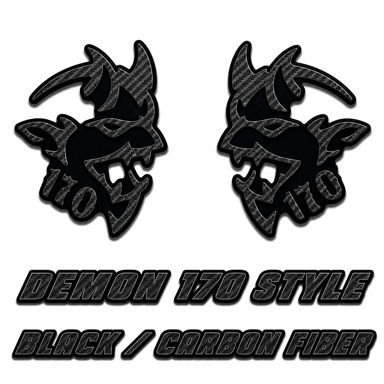 Premium Acrylic Demon 170 Fender Emblem - Image 5