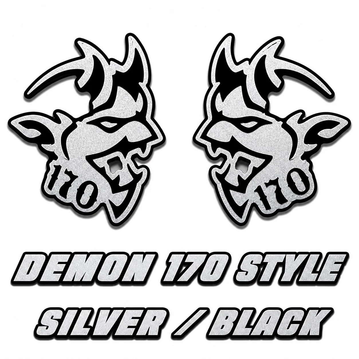 Premium Acrylic Demon 170 Fender Emblem - Image 6