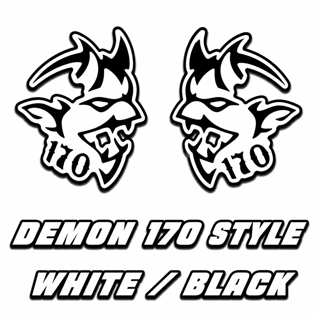 Premium Acrylic Demon 170 Fender Emblem - Image 7