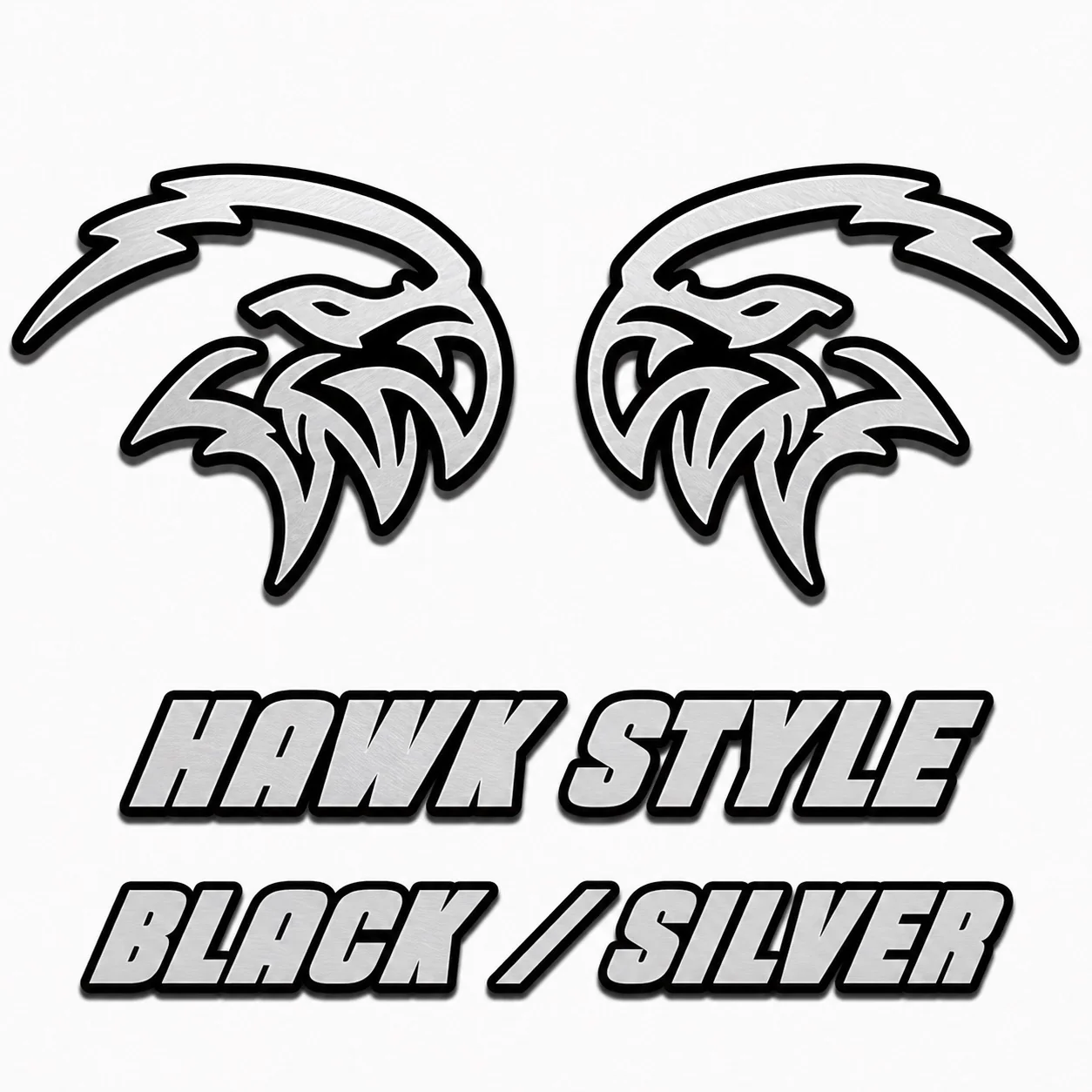 Premium Acrylic Hawk Fender Emblem - Image 2