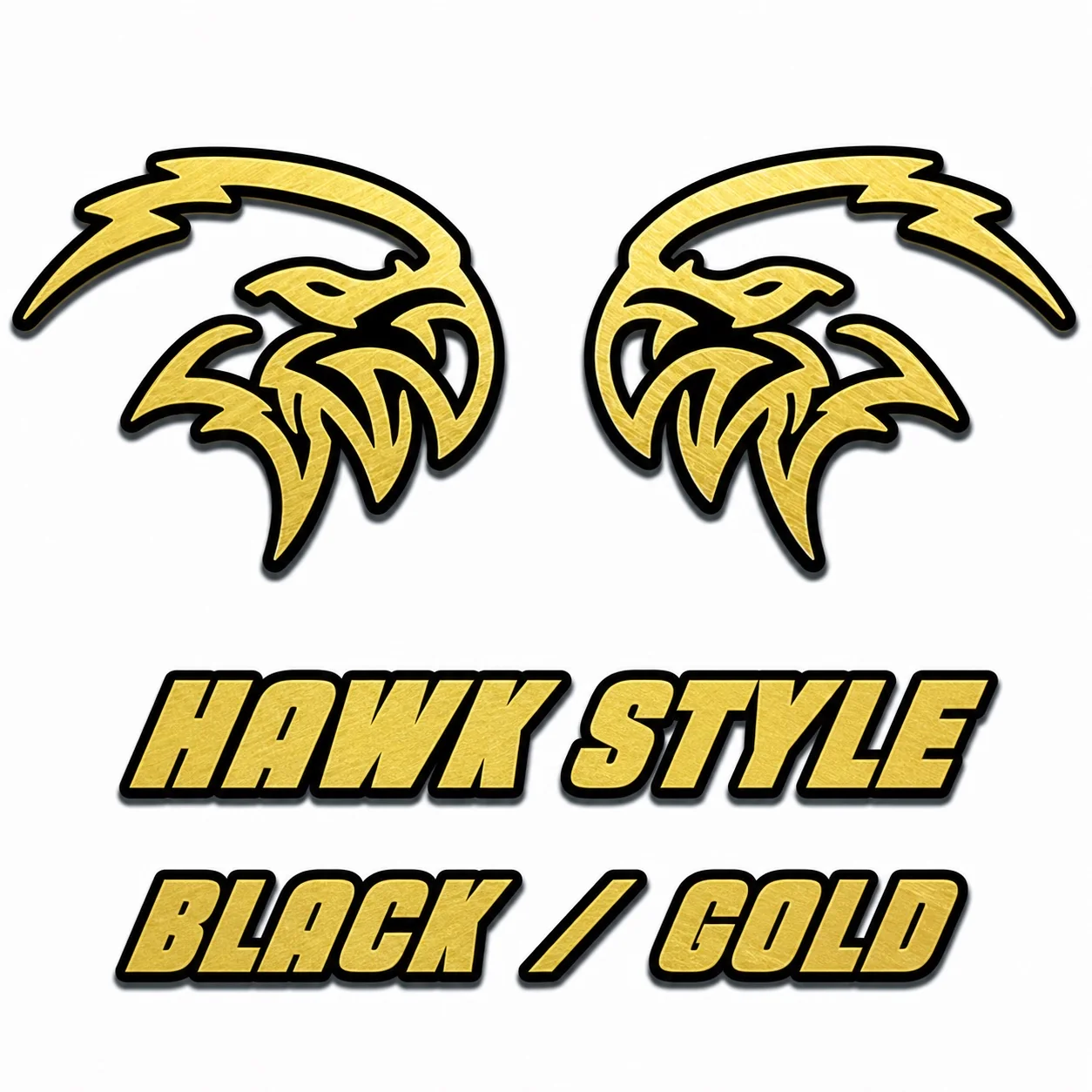 Premium Acrylic Hawk Fender Emblem - Image 3