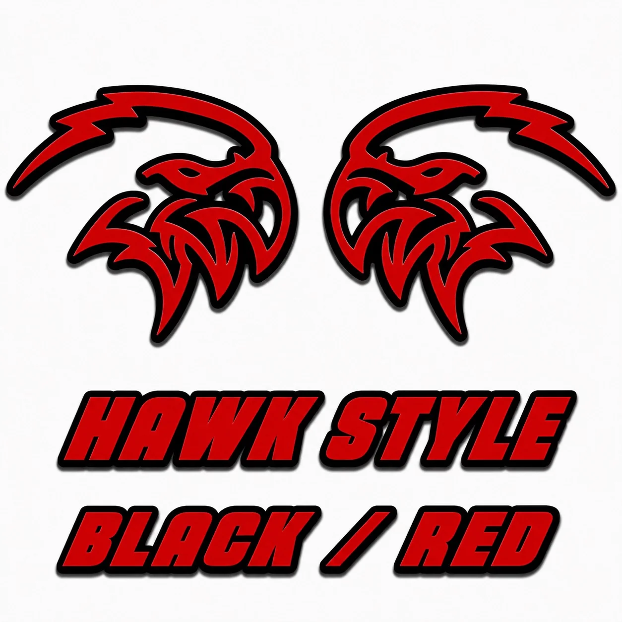 Premium Acrylic Hawk Fender Emblem - Image 4