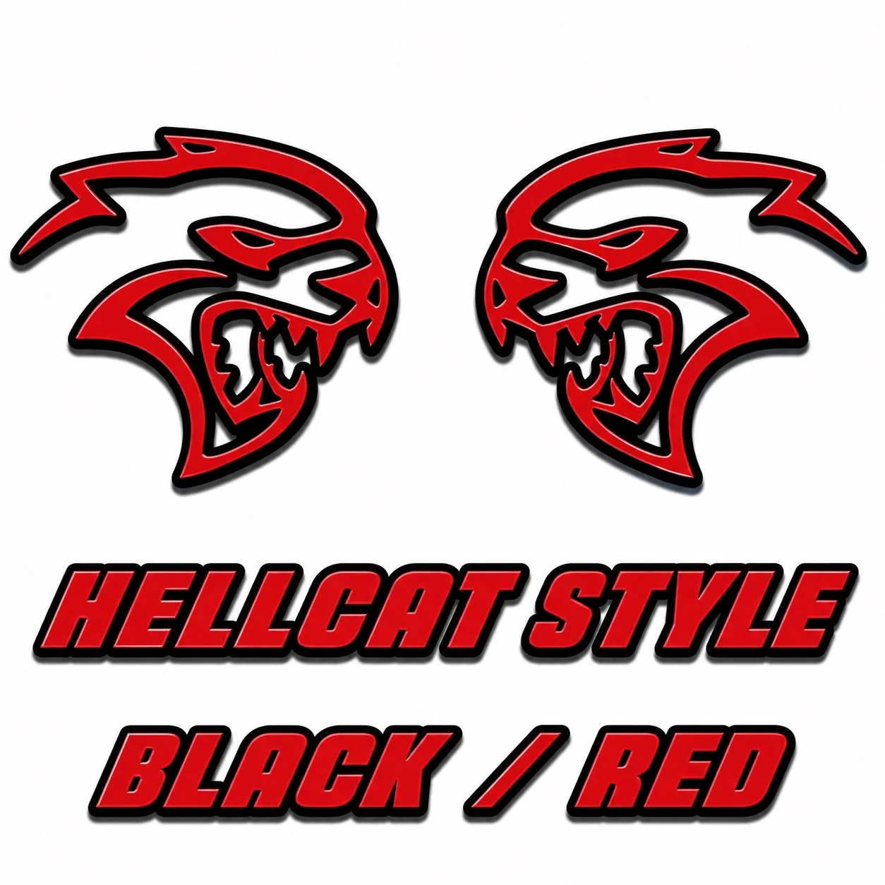 Premium Acrylic Hellcat Fender Emblem - Image 4