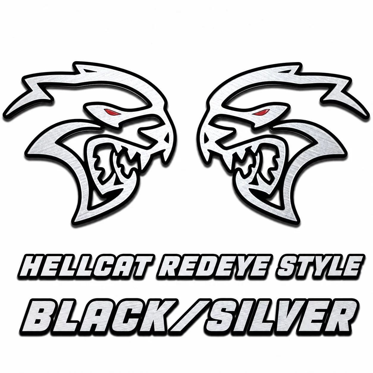 Premium Acrylic Hellcat Redeye Fender Emblem - Image 2