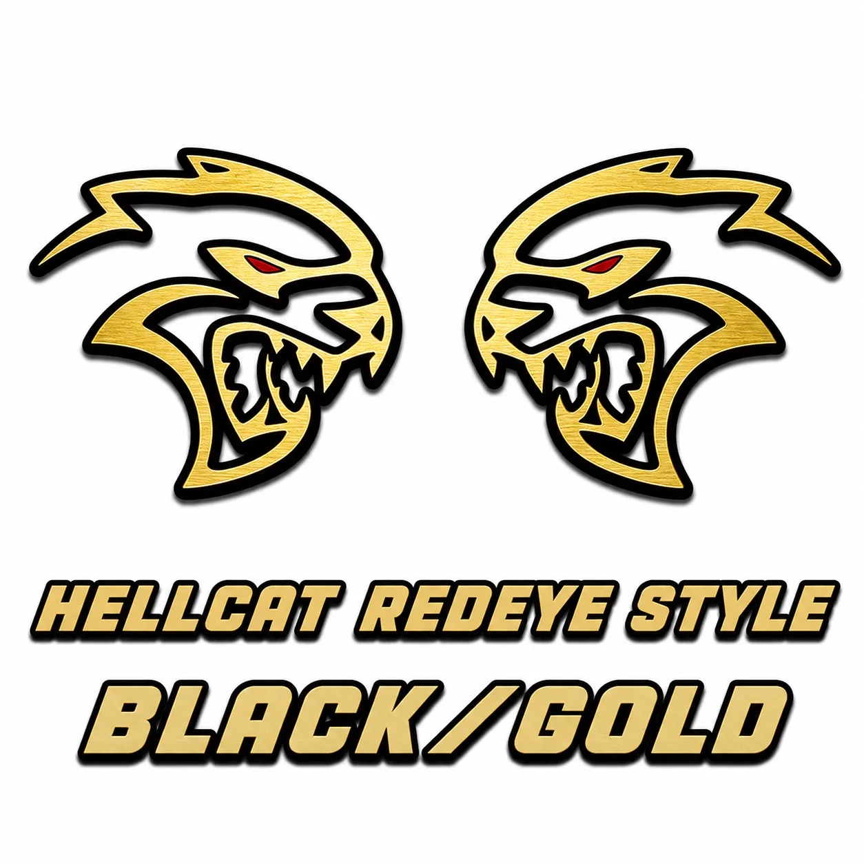 Premium Acrylic Hellcat Redeye Fender Emblem - Image 3