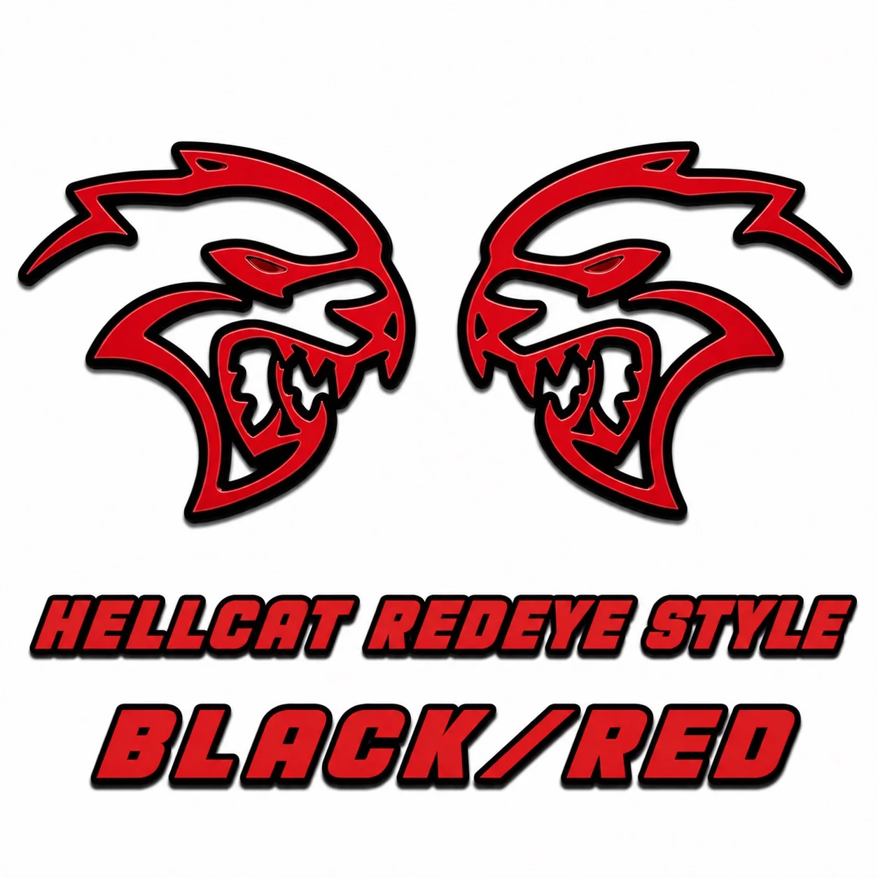 Premium Acrylic Hellcat Redeye Fender Emblem - Image 4
