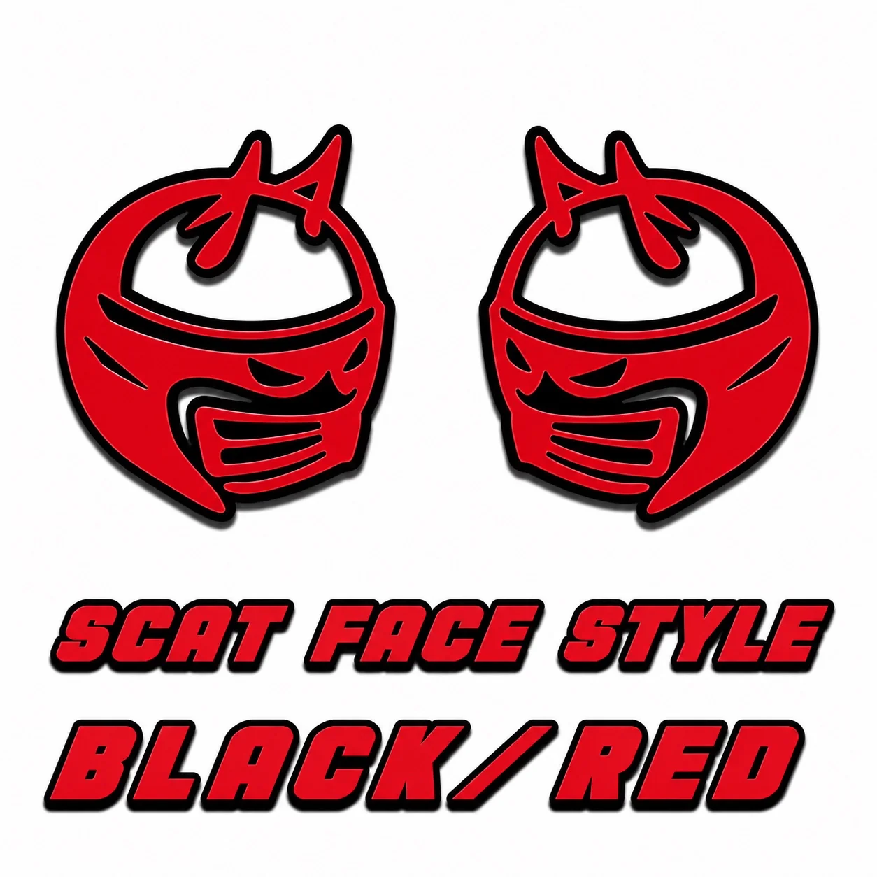 Premium Acrylic Scat Pack Face Fender Emblem - Image 4
