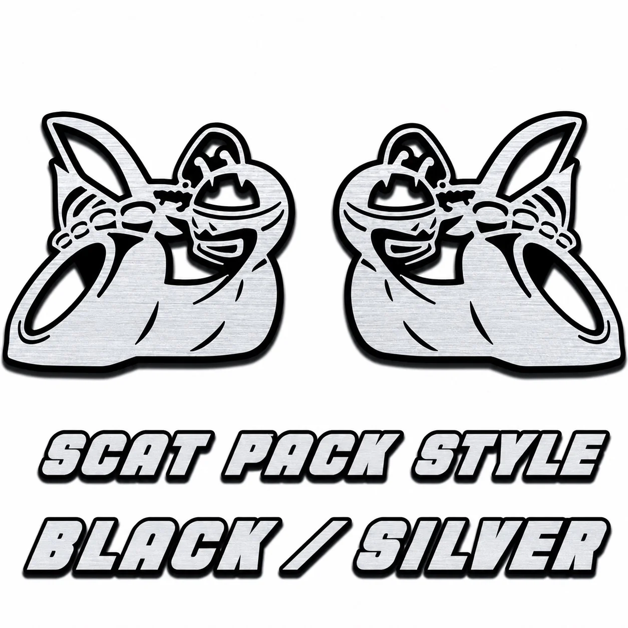 Premium Acrylic Scat Pack Logo Fender Emblem - Image 2