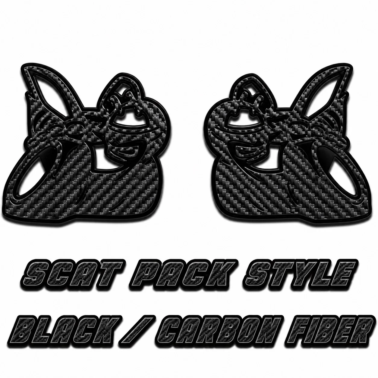 Premium Acrylic Scat Pack Logo Fender Emblem - Image 6