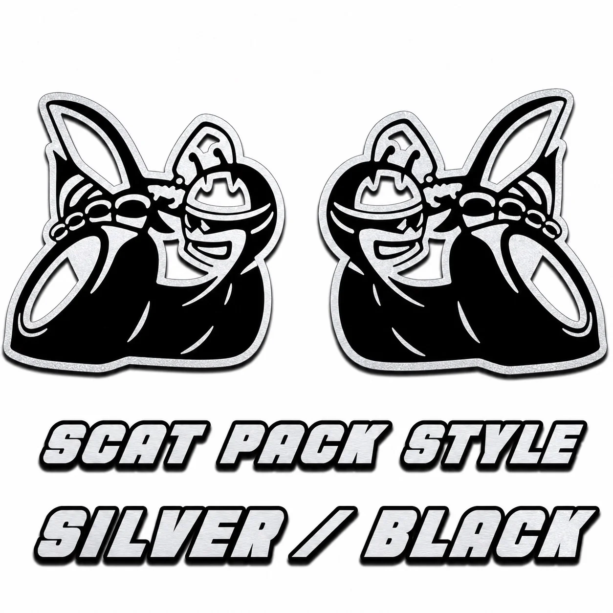 Premium Acrylic Scat Pack Logo Fender Emblem - Image 7
