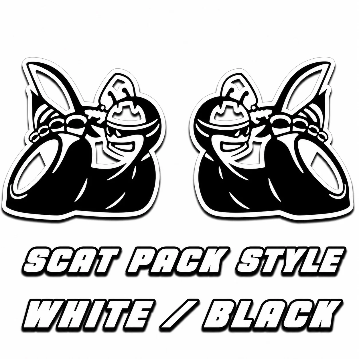 Premium Acrylic Scat Pack Logo Fender Emblem - Image 8
