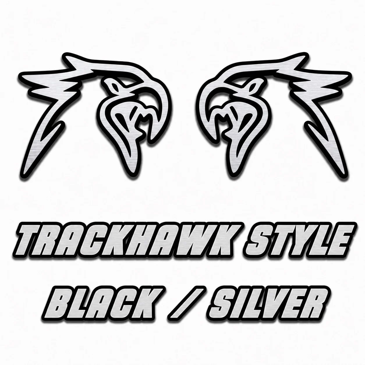 Premium Acrylic Trackhawk Fender Emblem - Image 2