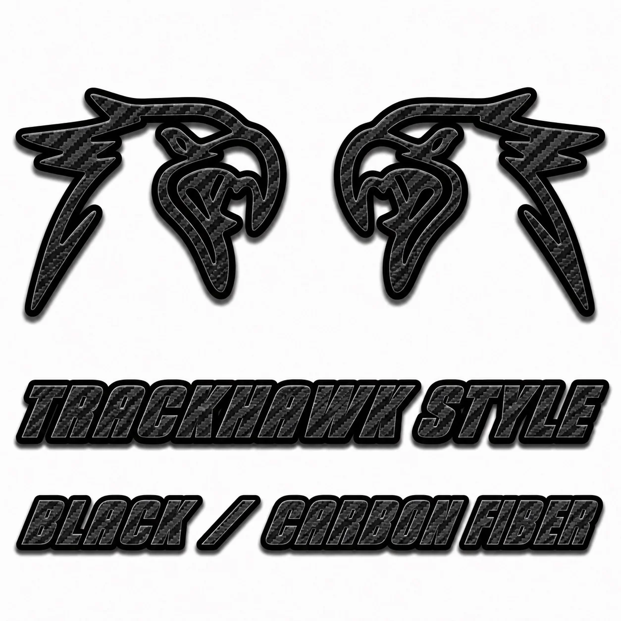 Premium Acrylic Trackhawk Fender Emblem - Image 6