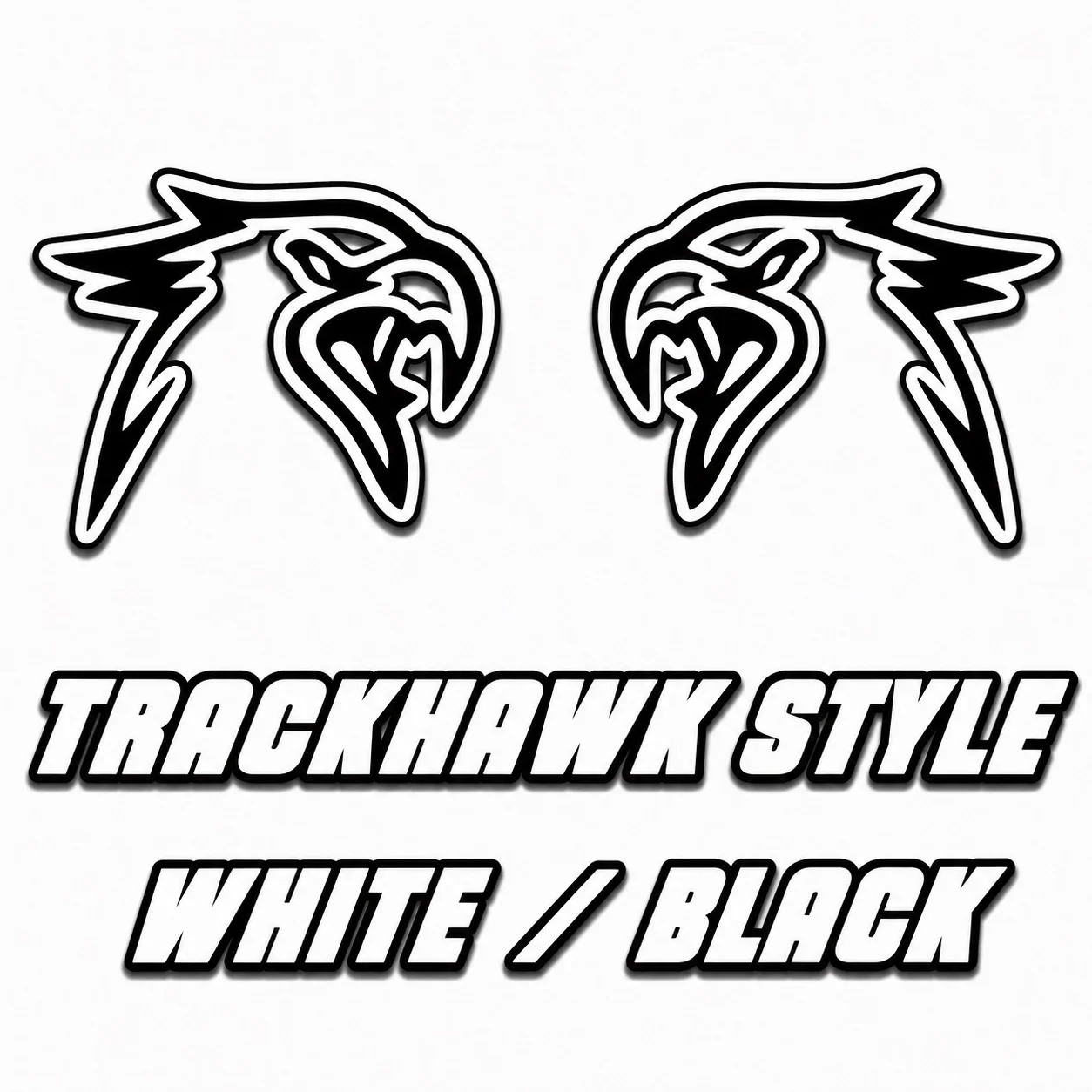 Premium Acrylic Trackhawk Fender Emblem - Image 8