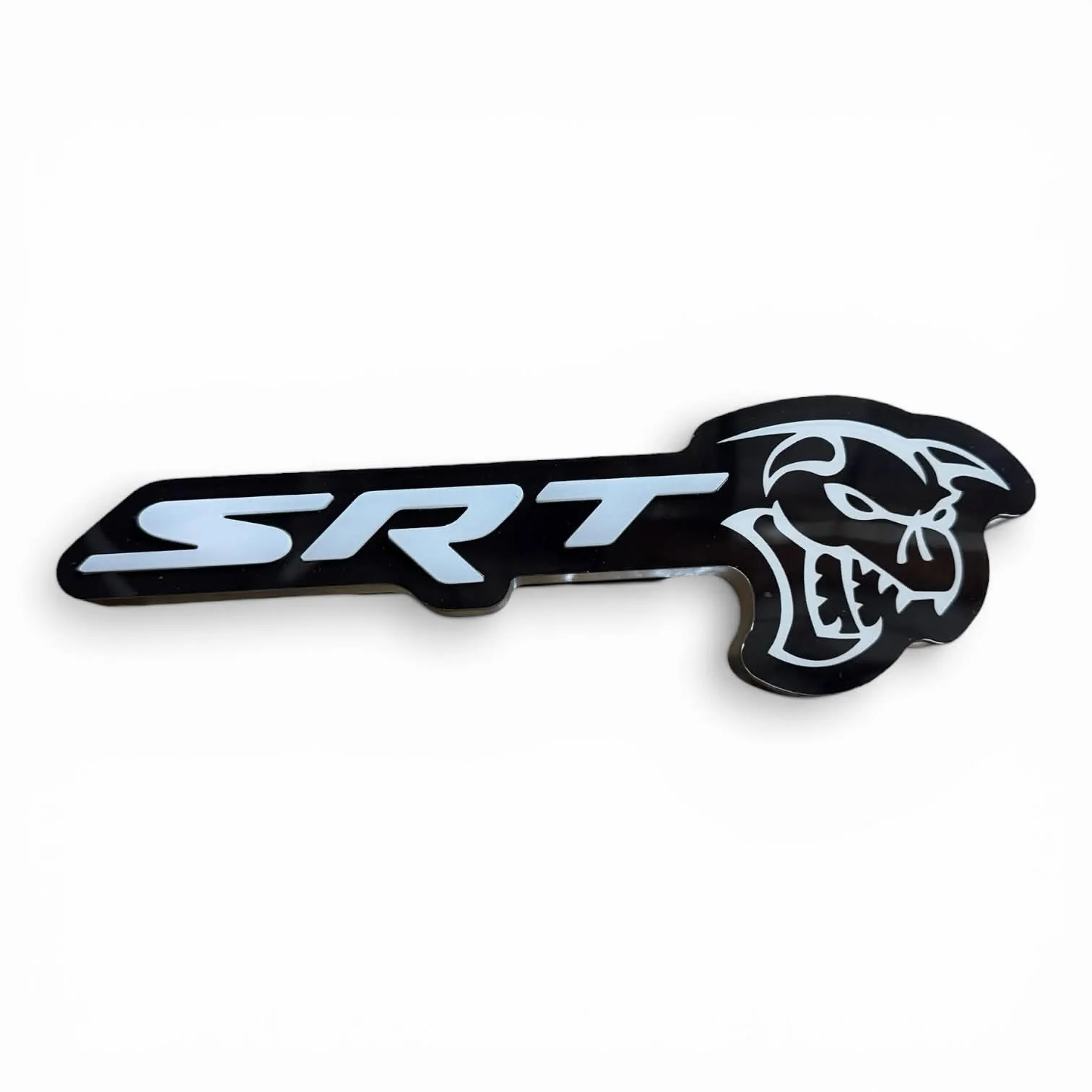 SRT Ghoul LED Badge – RGB (Multi-Color + Chasing LEDs) for Dodge Charger, Challenger