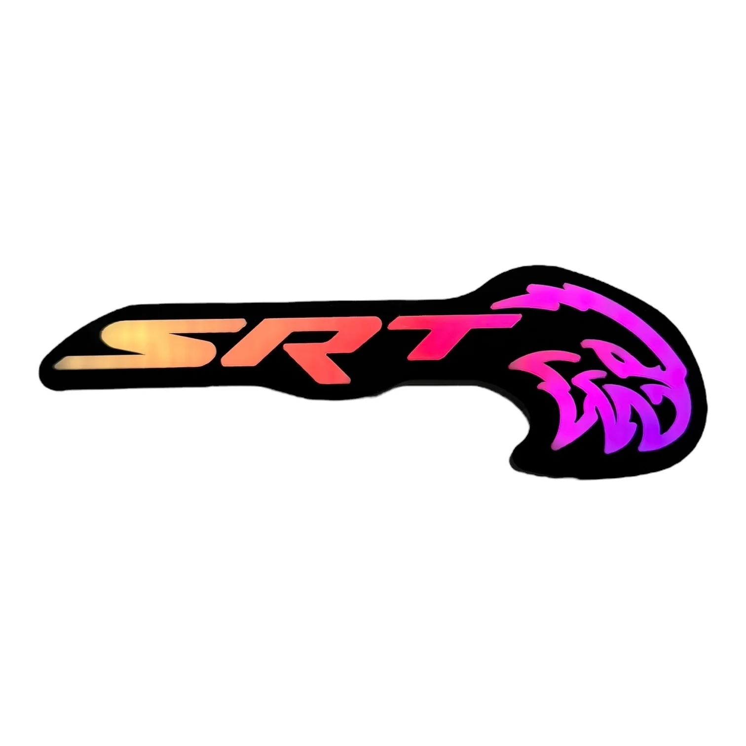 SRT Hawk LED Grille Badge – RGB (Multi-Color + Chasing LEDs) - Image 4