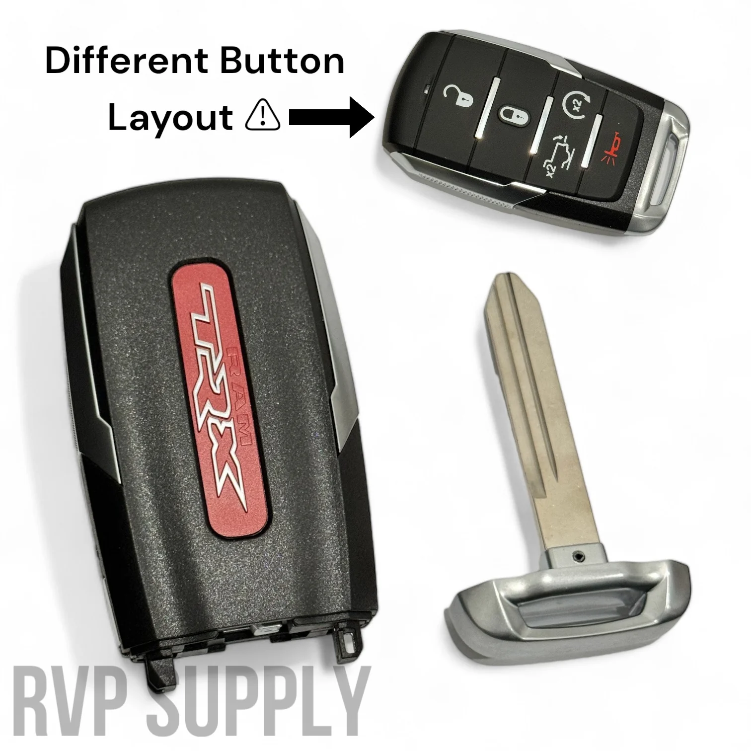 Dodge SRT Hellcat Redeye Demon 170 Trackhawk TRX Key Shell For Charger Challenger Etc. - Image 30